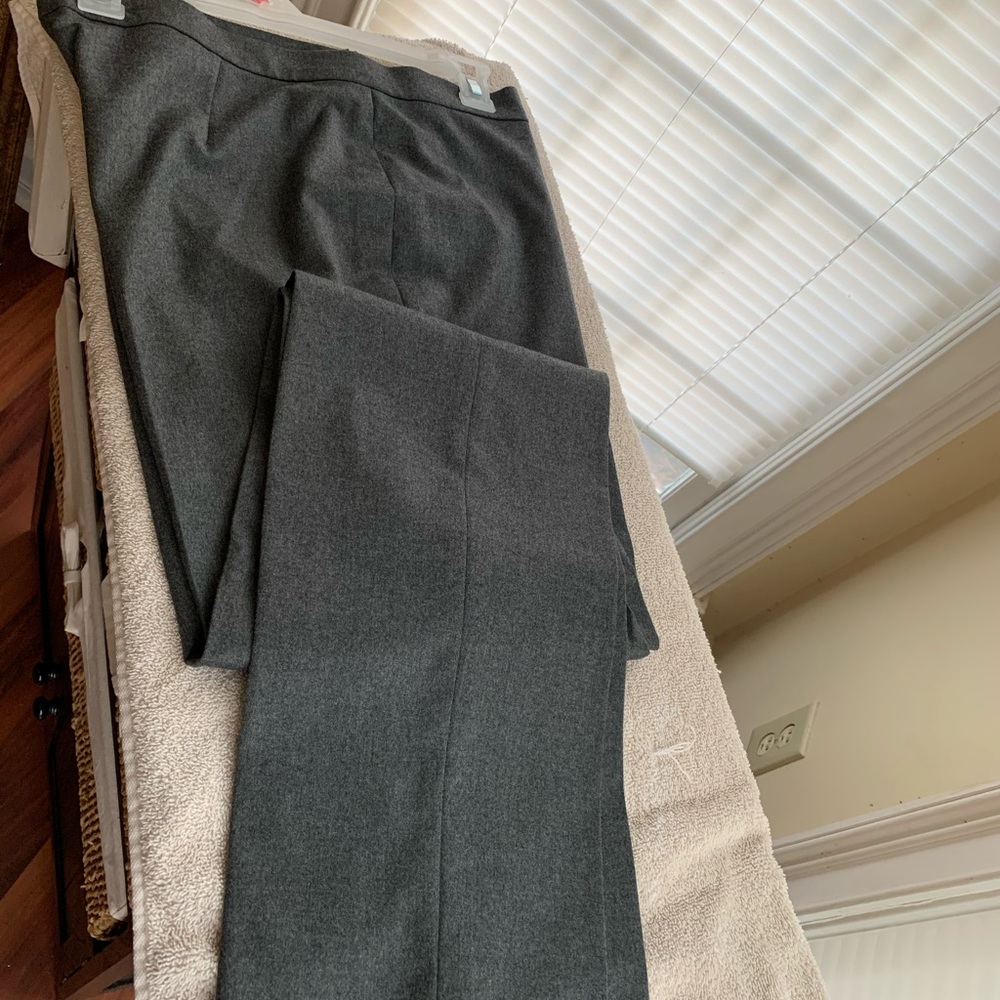 Gray slacks